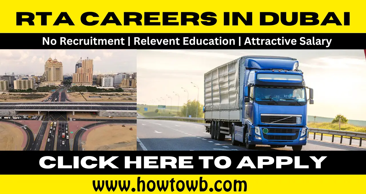 RTA Careers in Dubai