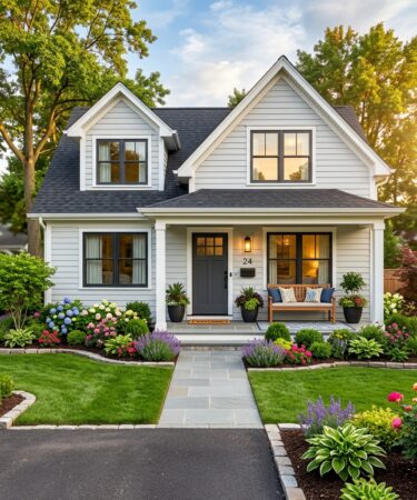 old house to modern house