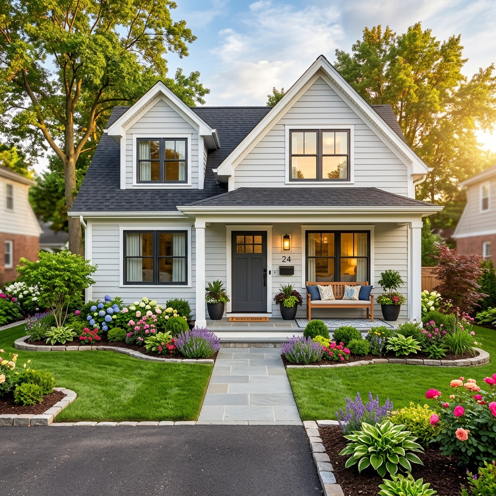 old house to modern house