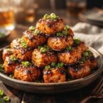 Hot Honey Salmon Bites – Sweet & Spicy