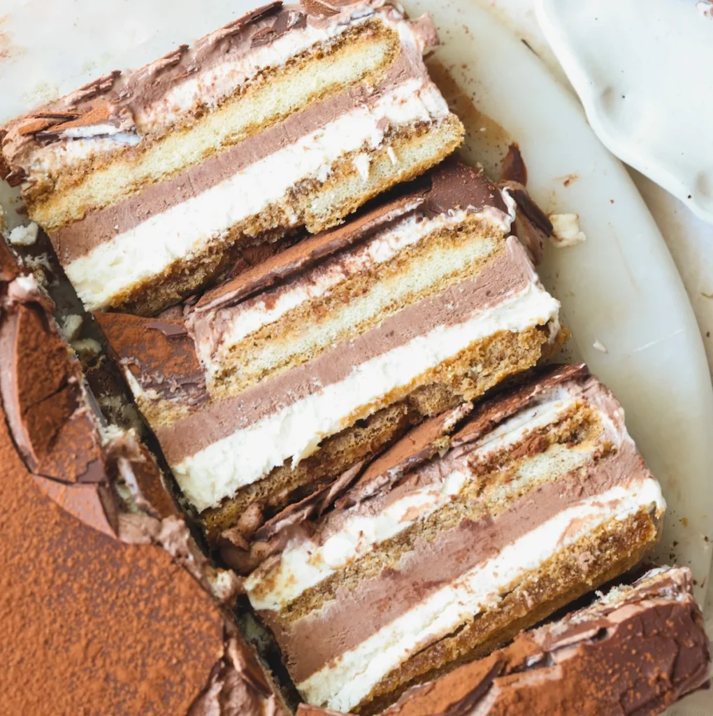 Tiramisu Ice Cream Cake